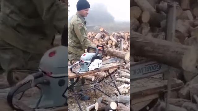 Что можно сделать с бензопилой смотреть онлайн