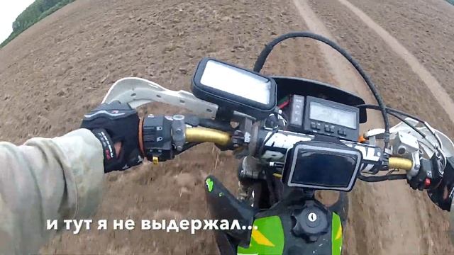 Эндуро покатуха к реке "Ока" (Меленковский район) смотреть онлайн