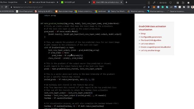 Part 3 | Skin Cancer Detection Model Explanation | Grad Cam Heatmap смотреть онлайн