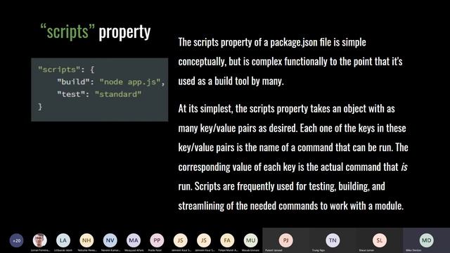 Package.json & Semver смотреть онлайн