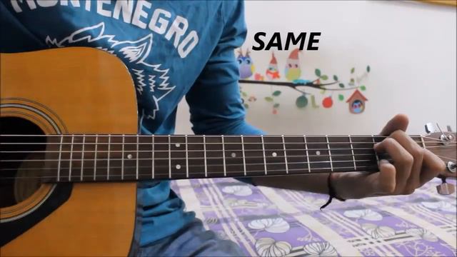 2 Romantic songs 4 beginners - Hindi Guitar Lessons chords easy best смотреть онлайн