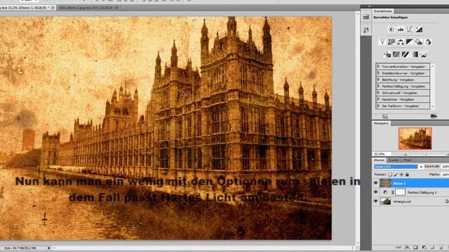 Photoshop CS5 Bild altern lassen Tutorial смотреть онлайн