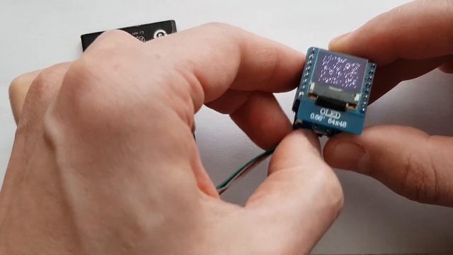 Погодная станция мини Wemos OLED SSD1306 смотреть онлайн