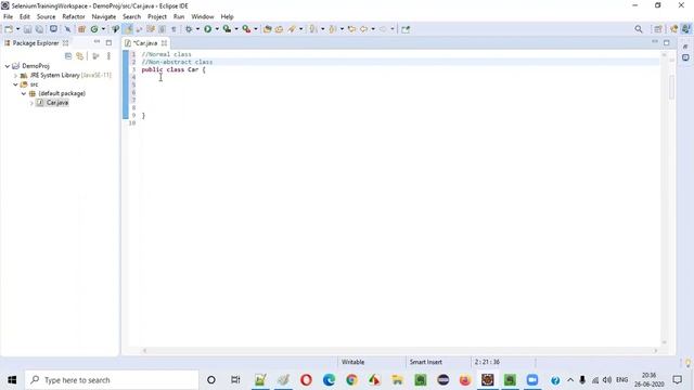 Java Interview Questions #54 - Can we create abstract methods inside non-abstract classes? смотреть онлайн