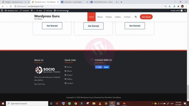 How to add Footer in Wordpress смотреть онлайн