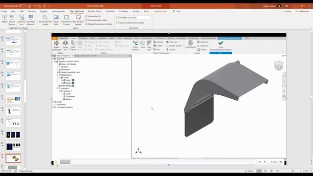 Autodesk Inventor Nastran İle Analiz Yöntemleri смотреть онлайн