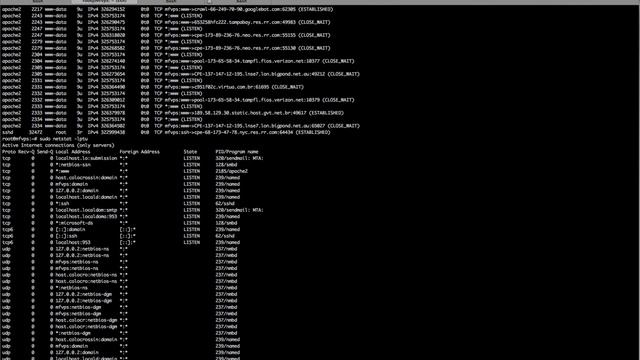 Linux - Find Open Ports смотреть онлайн