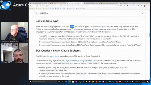 Intro to Azure Cosmos DB Python SDK - Episode 4 смотреть онлайн