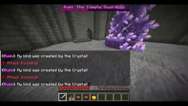 Minecraft Ruin The Temple Guardian Boss Fight ( 1.20.1 Map) смотреть онлайн