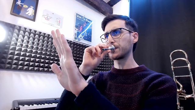 "Buzzing #1" - Trombonhero - Trombone Score Exercise Play Along Workout смотреть онлайн
