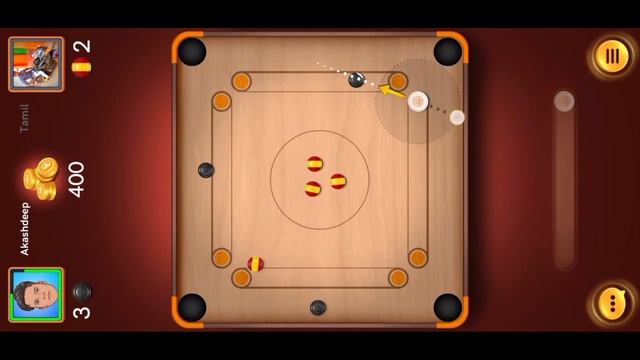 Dekho Live Gaming Carrom pool Game Play смотреть онлайн