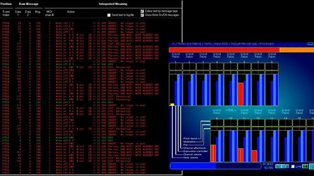 BaWaMI struggles to play a black MIDI (Arecibo by TheSuperMarioBros2) смотреть онлайн