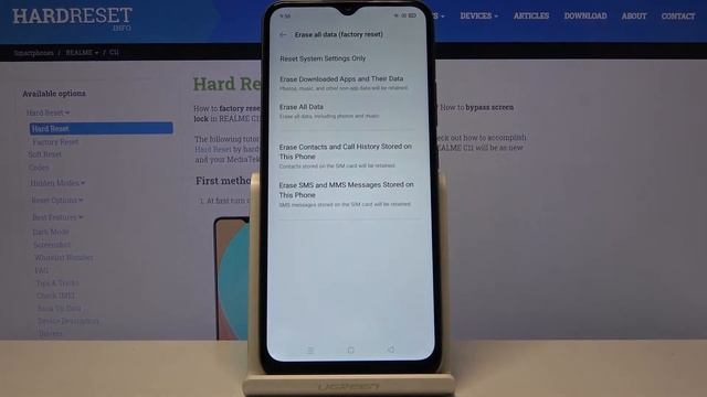 How to Hard Reset REALME C11 – Factory Reset via Settings смотреть онлайн