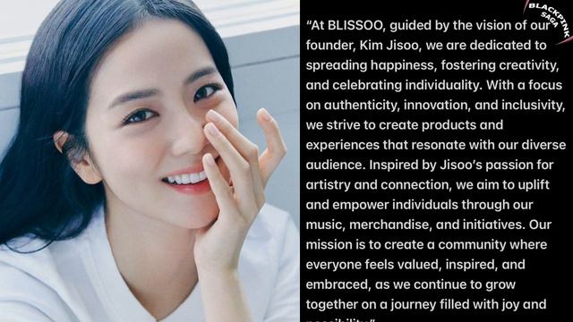 BLACKPINK's JISOO Has Launched Her Own Label, BLISSOO