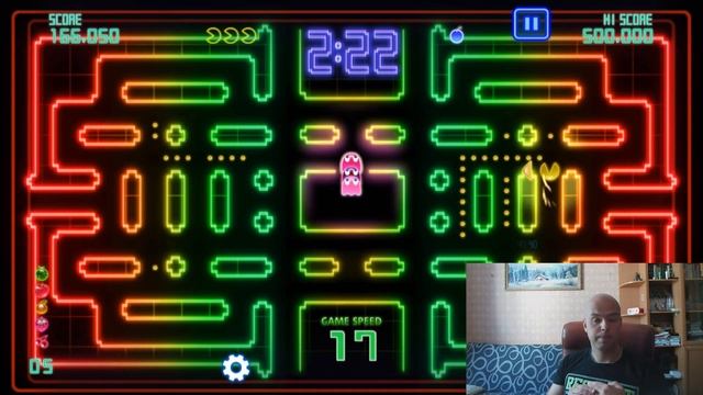 Обзор/летсплей PAC-MAN Championship Edition DX+ смотреть онлайн