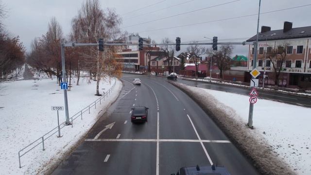 Выключили светофоры на развязке на Ново-Садовой смотреть онлайн