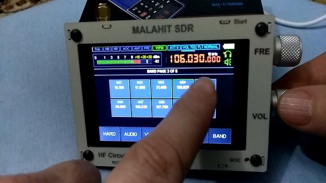 Антенна широкополосная & Malahit SDR. смотреть онлайн