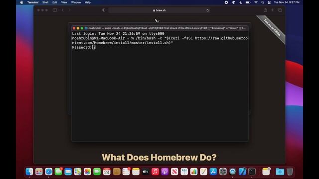 Install Homebrew Natively on an Apple Silicon M1 Mac смотреть онлайн