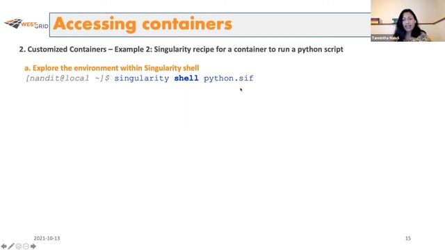 Container-based approach to bioinformatics applications смотреть онлайн