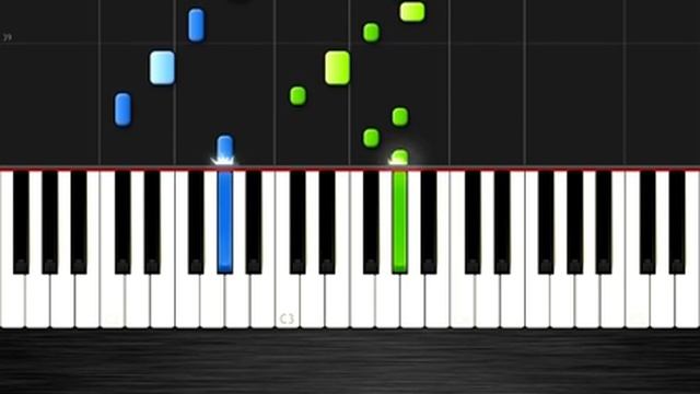 Пять ночей с Фредди на пианино. Five night's at Freddy's song - easy for pianino tutorial смотреть онлайн