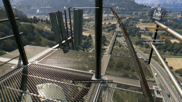Dying Light The Following - Random Tower Vertigo Climb With Epic Leap of Faith Fail Gameplay PS4 смотреть онлайн