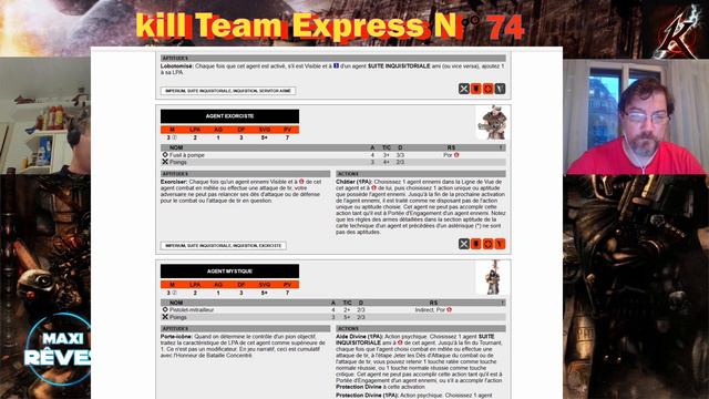 Kill Team 74 News et Kt Inquisition смотреть онлайн