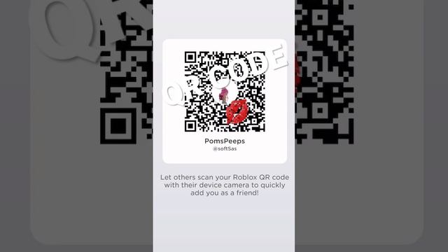 ROBLOX NEW QR CODE! SCAN YOUR FRIENDS! смотреть онлайн