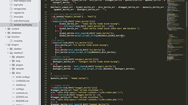 Menampilkan CKEditor di Halaman PHP, Filter Input dan Menampilkan HTML Format CKEditor Dari Databas смотреть онлайн
