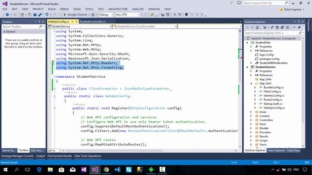 Part 6 Web API MediaTypeFormatter смотреть онлайн