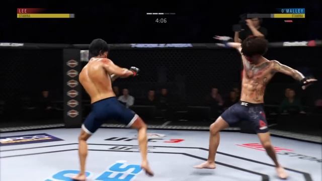 BRUCE LEE VS SEAN O' MALLEY | UFC 3 BRUTAL FIGHT | UFC 3 BLOODY FIGHT | UFC 3 BANTAMWEIGHT TITLE смотреть онлайн