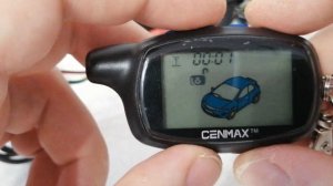 Отключение охраны без брелка Cenmax ST-7 / Cenmax ST-7A