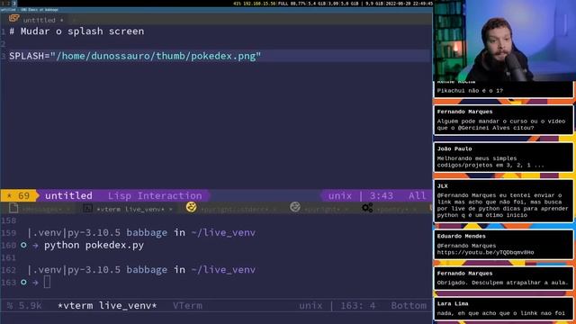 Variáveis de ambiente, dotenv, constantes e configurações | Live de Python #207 смотреть онлайн