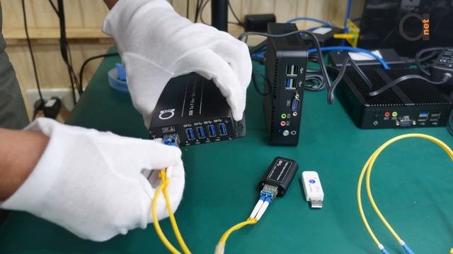 USB Temperature Sensor & Data Logger extension over fiber using USB over Fiber Devices смотреть онлайн