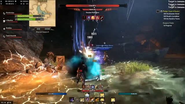 Let's Play Elder Scrolls Online with Savageman589 Dungeons with Friends 7 смотреть онлайн