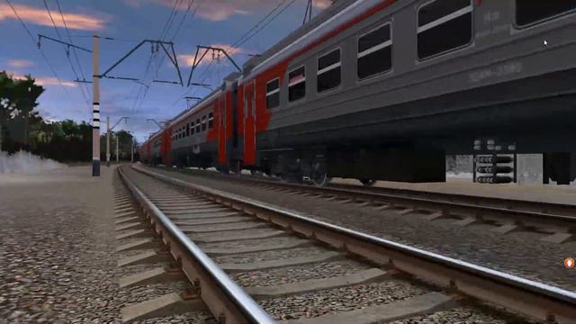 посследный в мае эд4м 0380 в trainz! РЭКС по рейсу: крутоботка-мосты без ОСТАНОВОК КРОМЕ ДЕНИСОВКИ. смотреть онлайн