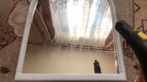 Как быстро помыть зеркало пароочиститель karcher