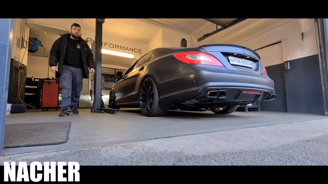 Mercedes CLS 63 AMG Brutal Exhaust Sound | Motor Trading