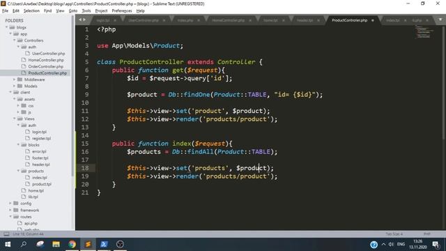 Baiseiit framework (PHP) негіздері. Сабақ #11 - Админ панель, тауарлар тізімін басқару. смотреть онлайн