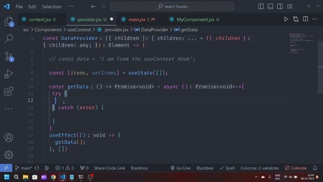 #13 Fetch API Challenge with useContext Hook in React Js смотреть онлайн