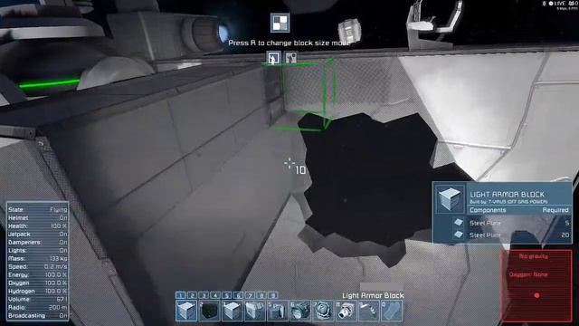 Space Engineers gravity cannon vs armor and energy shields смотреть онлайн