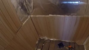 Баня часть 2. Отделка бани внутри своими руками!