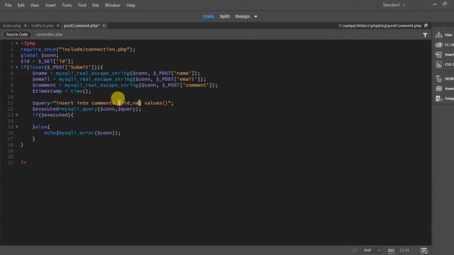 PHP blog part 16 Submitting Comment смотреть онлайн