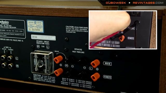Народный винтаж - ресивер Technics SA-600 смотреть онлайн