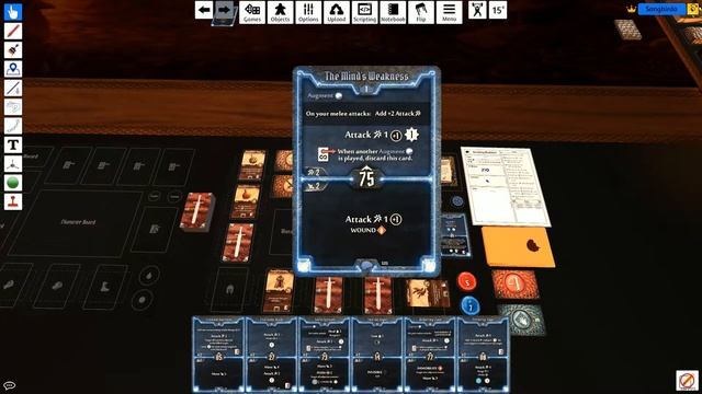 Rodent Liberation (Mindthief Solo Scenario) - Gloomhaven - Tabletop Simulator смотреть онлайн