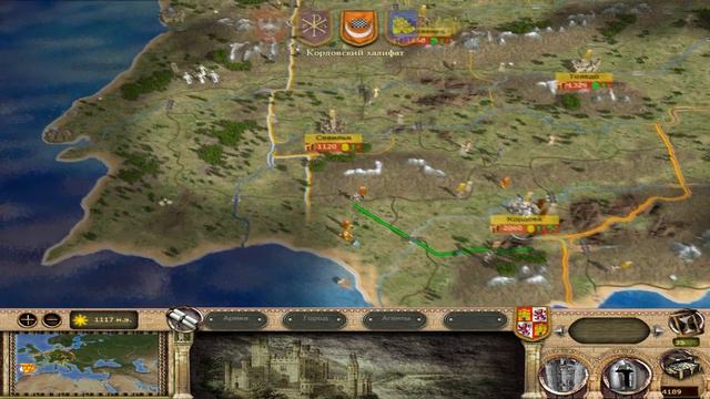 Medieval 2 TW. Кастилия и Леон. ч.16. Группировка смотреть онлайн