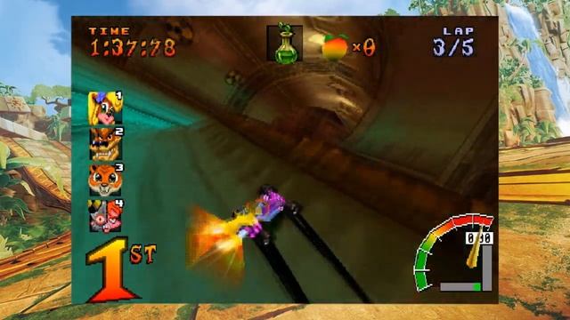 CTR [PS1] - Sewer Speedway [Sacred Fire Training] смотреть онлайн