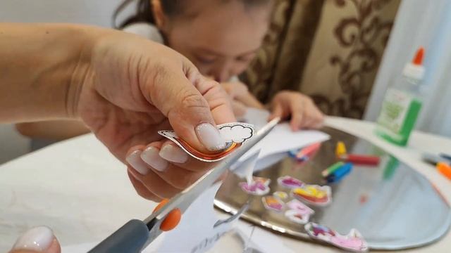 DIY. How make it sticker? как делают наклейки? қалай жасаймыз? смотреть онлайн