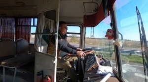 Каков городской автобус ЛАЗ на трассе? Честный перегон.