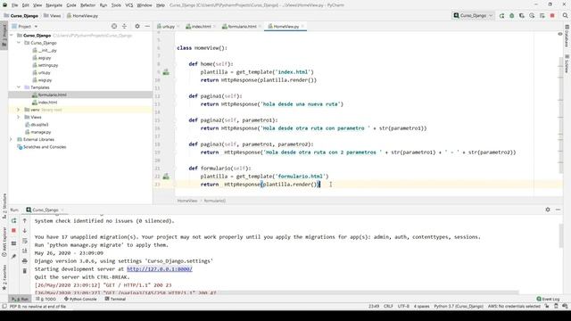 Manejo de Templates con Django ( plantillas con Bootstrap ) - Curso Básico de Django смотреть онлайн