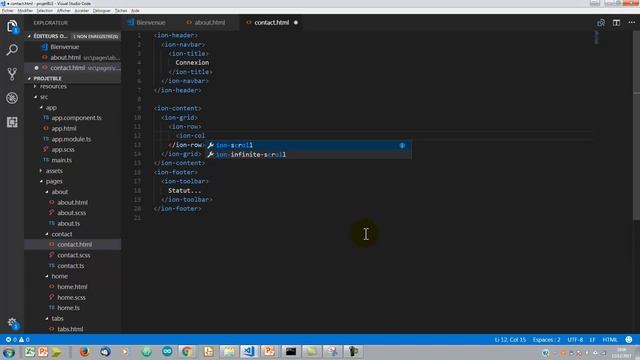 Communiquer en Bluetooth entre Android / iOS et Arduino. Partie 2 : Vue de l'application смотреть онлайн